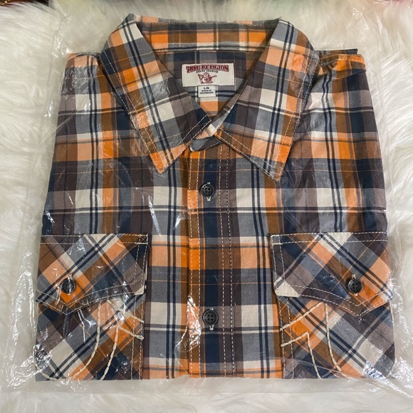 👔👔👔 Authentic New True Religion Button Down Shirt - Picture 2 of 4